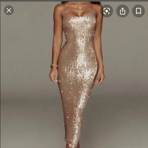 Gold Jluxlabel dress